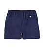 Color:Navy - Image 2 - Little Boys 2T-7 Solid Pull-On Shorts