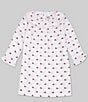 Color:white - Image 1 - Little Girl 2T-6 Long Sleeve Car With Christmas Tree Pajama Gown
