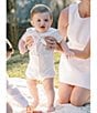 Edgehill Collection x Kristin Ellen Hockman Baby Boys 3-24 Month Otto Linen Sailor Shorts Set, Color:White - Image 4
