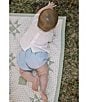 Edgehill Collection x Kristin Ellen Hockman Baby Boys Linen Blend Felix Top & Stripe Short Set, Color:Blue - Image 6