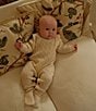 Edgehill Collection x Kristin Ellen Hockman Baby Evie Cashmere Footed Coverall - Image 1