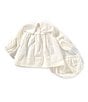 Edgehill Collection x Kristin Ellen Hockman Baby Girls 3-24 Months Astrid Linen Sailor Dress, Color:White - Image 2