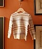 Edgehill Collection x Kristin Ellen Hockman Little Kids' Scotland Cashmere Fair Isle Sweater - Image 1
