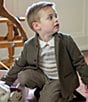 Edgehill Collection x Kristin Ellen Hockman Boys Stand Collar Moritz Jacket - Image 1
