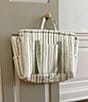 Edgehill Collection x Kristin Ellen Hockman Leo Green Stripe Weekender Bag, Color:Green - Image 5