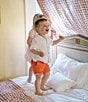 Edgehill Collection x Kristin Ellen Hockman Little Boys Arlo Camp Collar Short Sleeve Woven & Shorts Set, Color:Coral - Image 5