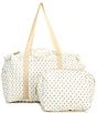 Edgehill Collection x Kristin Ellen Hockman Lottie Yellow Floral Weekender Bag, Color:Yellow - Image 3