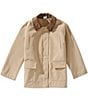 Edgehill Collection x Megan Karp Kids Wren Point Collar Pocket Detail Barn Jacket - Image 1