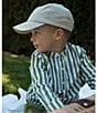 Edgehill Collection x Megan Karp Little Boys Jack Stripe Long Sleeve Shirt & Pants Set - Image 3