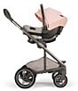 Color:Edgehill Pink - Image 4 - Edgehill Collection X Nuna Mixx™ Next Stroller with Magnetic Buckle