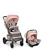 Nuna Edgehill Collection X Nuna TAVO™ Stroller and PIPA™ Urbn Infant Car Seat Travel System, Color:Edgehill Pink - Image 1