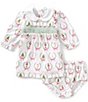 Edgehill Collection x Pearly Gates Baby Girls Nutcracker Dress - Image 1