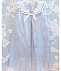 Color:Blue - Image 4 - x The Broke Brooke Baby Girls 3-24 Months Annabelle Woven Gingham Sailor Dress