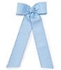 Color:Blue - Image 1 - x The Broke Brooke Girls Moonstitch Hair Bow