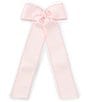 Color:Light Pink - Image 1 - x The Broke Brooke Girls Moonstitch Hair Bow