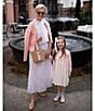 Color:White - Image 6 - x The Broke Brooke Little Girls 2T-6X Goldie Interchangeable Tab Yoke Dress