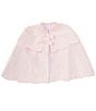 Color:Pink - Image 1 - x The Broke Brooke Little Girls 2T-6X Charlotte Woven Spring Cape