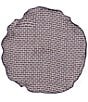 Edward Armah Muted Paisley Reversible Silk Pocket Circle, Color:Grey - Image 2