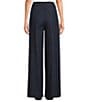 Eileen Fisher Cotton Stretch Denim Wide Leg Trouser Pants - Image 2
