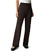 Eileen Fisher Cozy Brushed Terry Hug Kick Pull-On Pants - Image 1