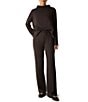 Eileen Fisher Cozy Brushed Terry Hug Kick Pull-On Pants - Image 3