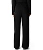 Eileen Fisher Cozy Brushed Terry Hug Straight Pull-On Pants - Image 2