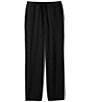 Eileen Fisher Cozy Brushed Terry Hug Straight Pull-On Pants - Image 5
