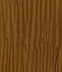 Color:Bronze - Image 5 - Crinkle Silk Crew Neck Cap Sleeve A-Line Tiered Midi Dress