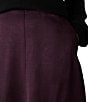 Eileen Fisher Crinkled Textured Satin A-Line Skirt - Image 4