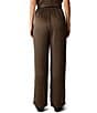 Eileen Fisher Crinkled Textured Satin Weave Pull-On Straight Leg Coordinating Pants - Image 2