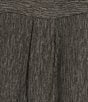 Eileen Fisher Crinkled Textured Woven Point Collar Long Sleeve Button-Front Coordinating Shirt - Image 3