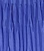 Color:Blue Star - Image 5 - Crushed Silk Scoop Neck Sleeveless Slip Midi Dress
