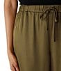 Eileen Fisher Elastic Waist Drawstring Pull-On Ankle Jogger Pants - Image 4