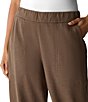 Eileen Fisher Garment Dyed Terry Pull-On Ankle Coordinating Pants - Image 4