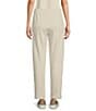 Eileen Fisher Garment Dyed Terry Slouchy Ankle Pants, Color:Bone - Image 2