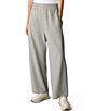 Eileen Fisher Heathered Fleece Barrel Coordinating Pull-On Pants - Image 1