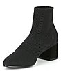 Color:Black - Image 4 - Honey Knit Booties