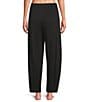 Eileen Fisher Organic Cotton Interlock Knit Coordinating Lantern Sleep Pants - Image 2
