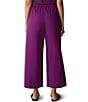 Eileen Fisher Organic Cotton Poplin Wide-Leg Pull-On Pants - Image 2