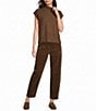 Eileen Fisher Organic Cotton Stretch Corduroy Ankle Pants - Image 3