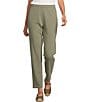Eileen Fisher Organic Cotton Terry Slouch Ankle Pants - Image 1