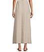 Eileen Fisher Organic Linen Midi A-Line Full Skirt - Image 6