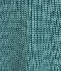 Eileen Fisher Peruvian Cotton-Blend V-Neck Long Sleeve Sweater - Image 4