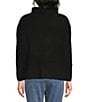 Eileen Fisher Peruvian Cotton Cloud Stand Collar Poncho - Image 2