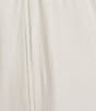 Color:Ivory - Image 4 - Petite Size Silk Georgette Crepe Pull-on Ankle Length Lantern Pants