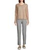 Eileen Fisher Petite Size Slim Ankle Pants, Color:Greystone - Image 3