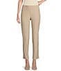 Eileen Fisher Petite Size Slim Ankle Pants, Color:Wheat - Image 1