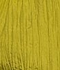 Eileen Fisher Plus Crushed Silk Elastic Waist Pull-On Ankle Coordinating Pants, Color:Golden Pear - Image 4