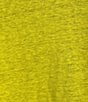 Color:Citron - Image 3 - Plus Size Organic Linen Jersey Knit Crew Neck Long Sleeve Tee Shirt