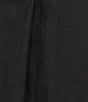Eileen Fisher Plus Size Organic Linen Notch Collar Cap Sleeve Shirtdress, Color:Black - Image 3